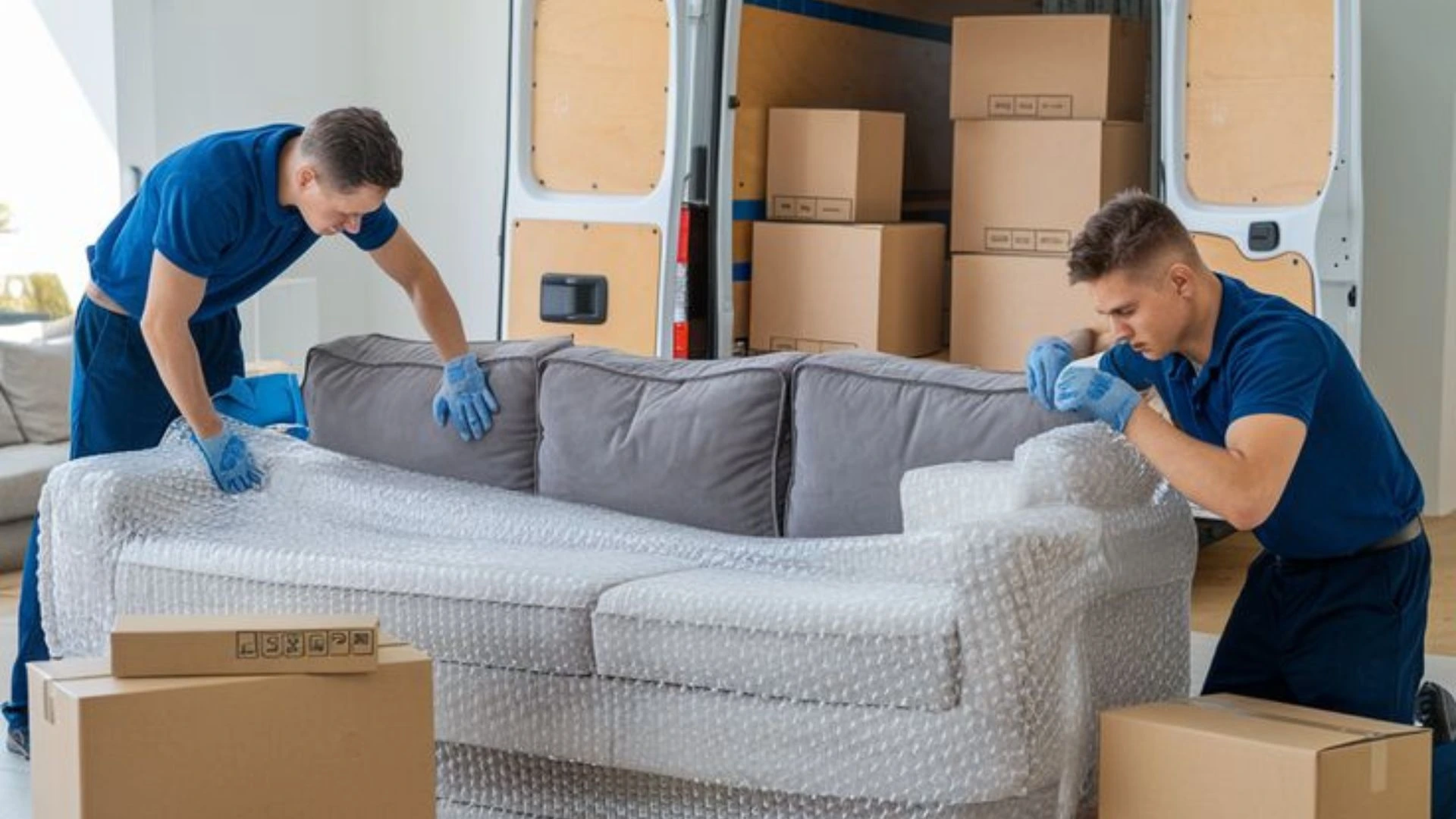 الجناح الملكي - تغليف أثاث احترافي قبل النقل